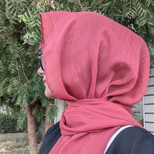 Wedding Hijab – Magenta