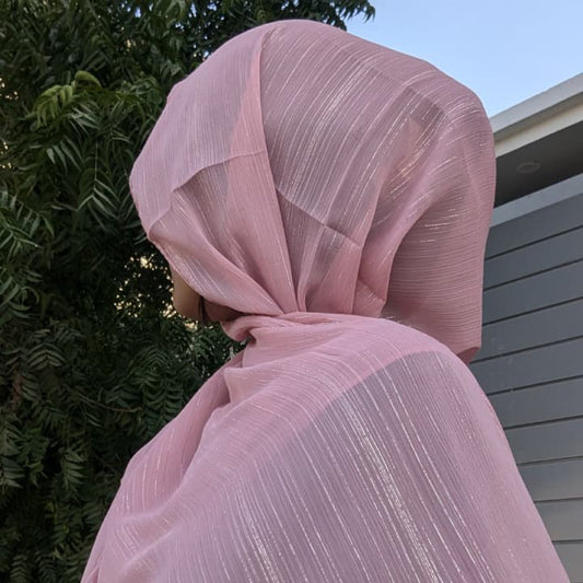 Wedding Hijab – Pink