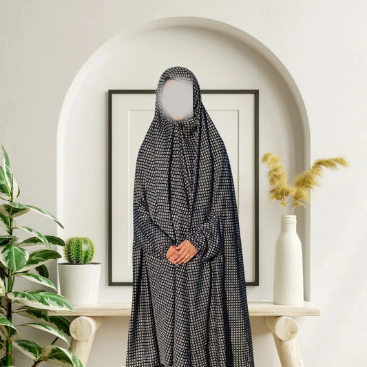 Namaz Chaadar – Black – Perfect for Ramadan Prayers