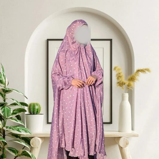 Namaz Chaadar – Purple – Perfect for Ramadan Prayers