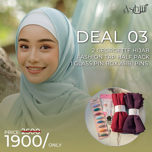 2 Georgette Hijab Deal