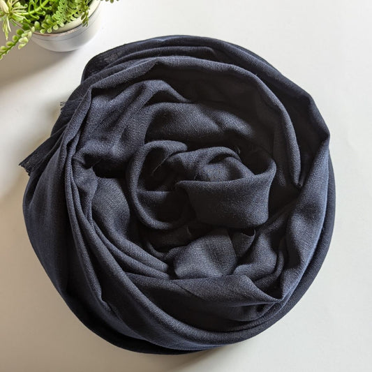 Turkish Lawn Hijab – Dark Blue