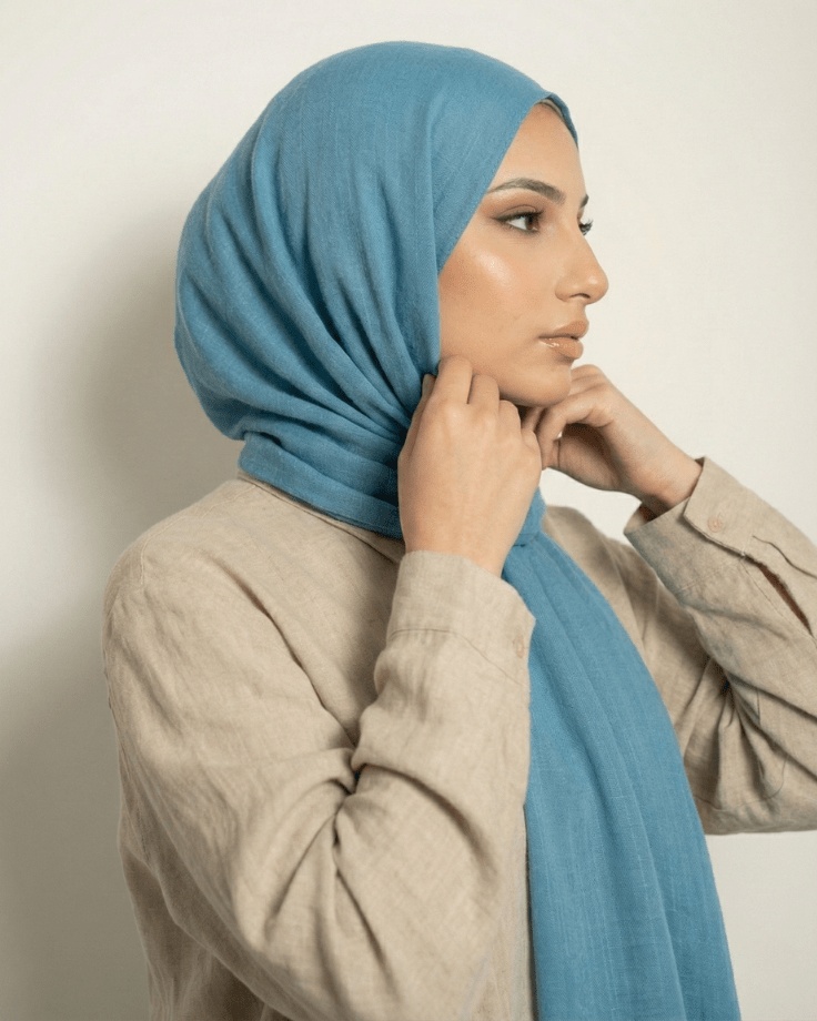Deniume Turkish Lawn Hijab - Ashii.pk