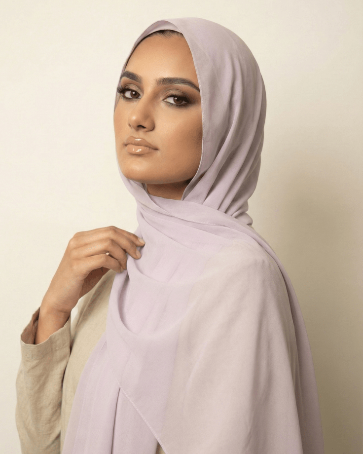 Hawkes Basic Georgette Hijab - Ashii.pk