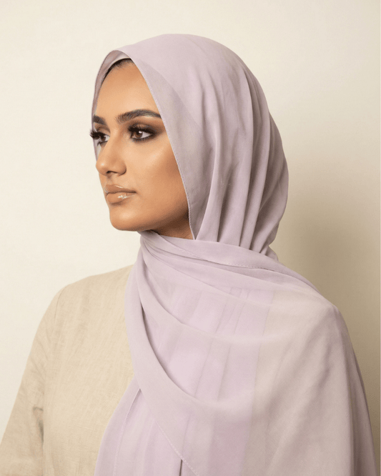 Hawkes Basic Georgette Hijab - Ashii.pk