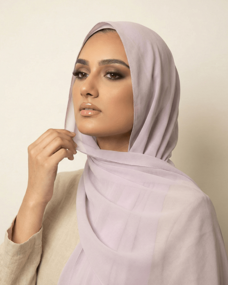 Hawkes Basic Georgette Hijab - Ashii.pk