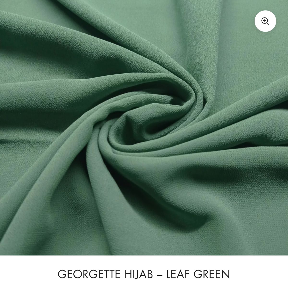 Basic Georgette Hijab – Leaf Green
