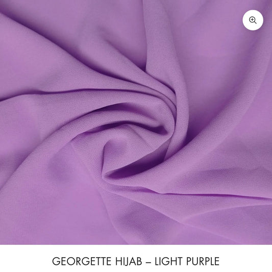 Basic Georgette Hijab – Light Purple