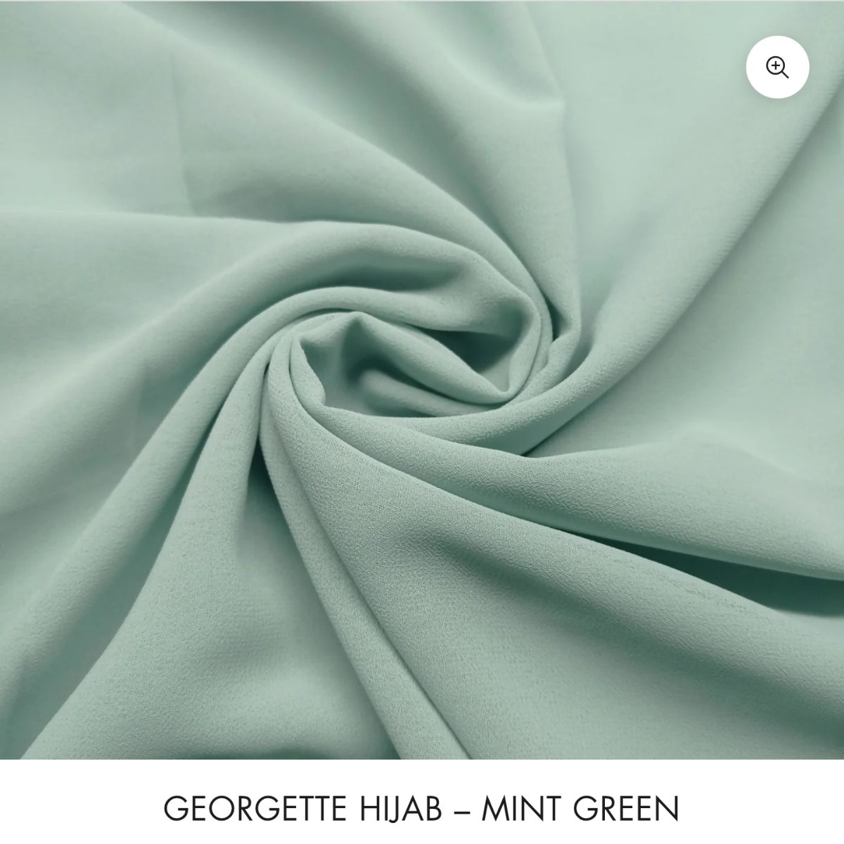 Basic Georgette Hijab – Mint Green