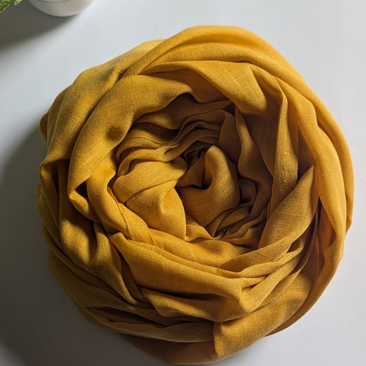 Turkish Lawn Hijab – Mustard