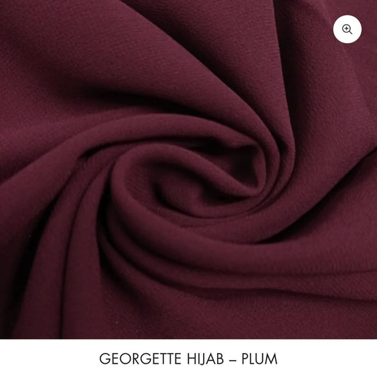 Basic Georgette Hijab – Plum