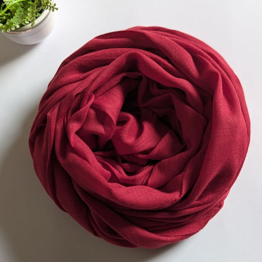 Turkish Lawn Hijab – Red