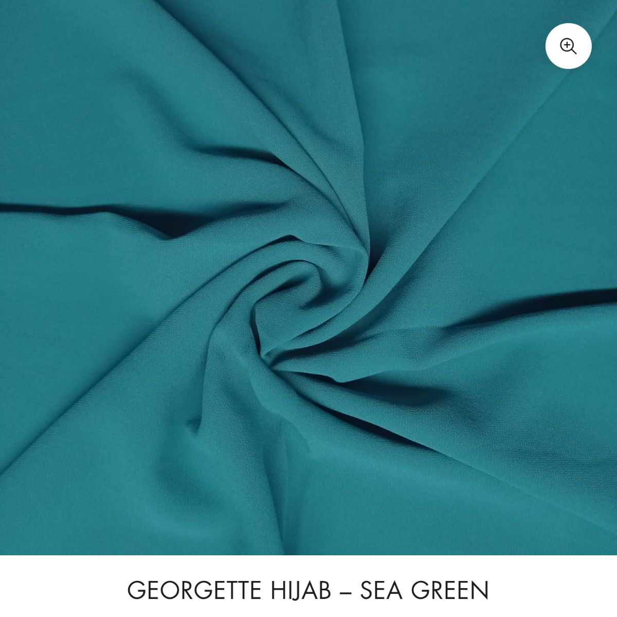Basic Georgette Hijab – Sea Green