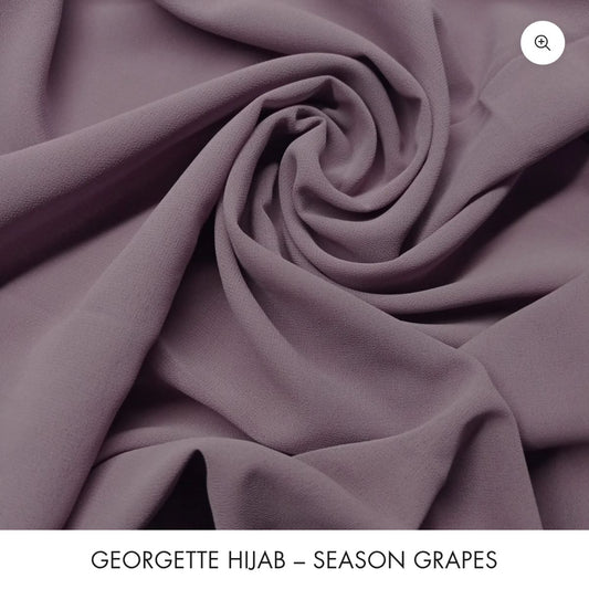 Basic Georgette Hijab – Season Grapes