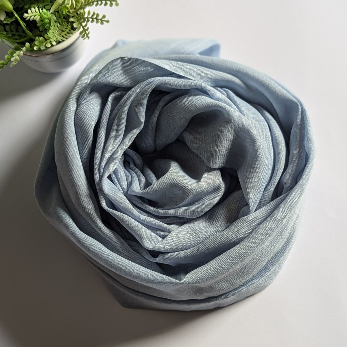 Turkish Lawn Hijab – Sky Blue